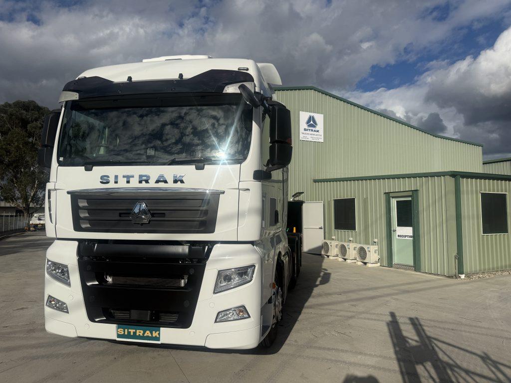 Sitrak stock on the Heatherbrae lot — 13