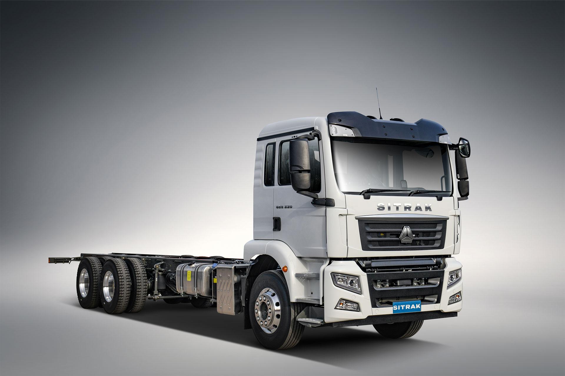 Sitrak G5S 6x4 LWB cab chassis