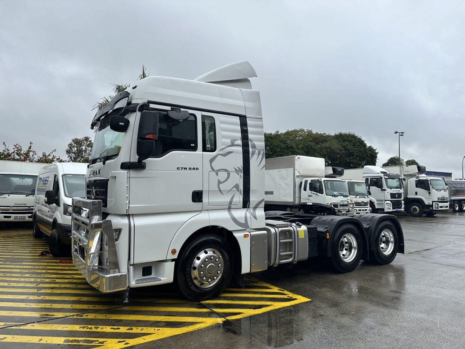 Sitrak Trucks Newcastle customer truck